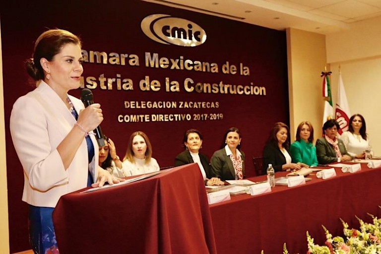 Damas de la Cámara de la Construcción en Zacatecas integran su Comité 2017-2019