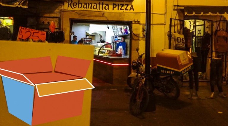La Rebanatta y sus acaloradas pizzas