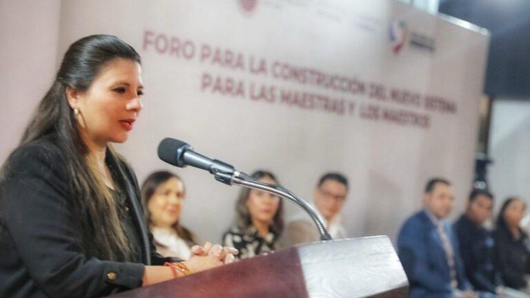 Aportan docentes propuestas y experiencia en Foro Estatal