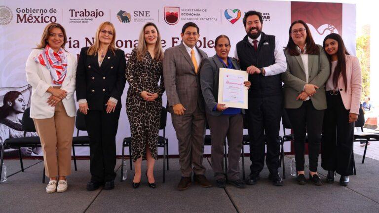 Zacatecas promueve el empleo femenino con feria laboral