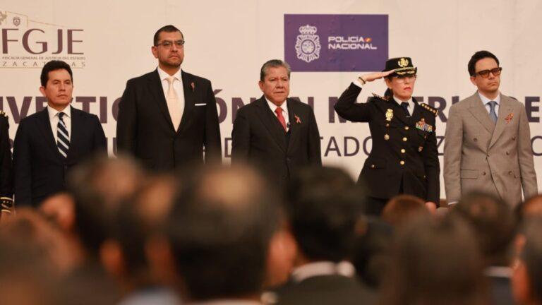 David Monreal clausura curso internacional contra la violencia feminicida