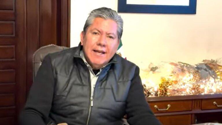 Anuncia David Monreal apoyo financiero a municipios para enfrentar cierre de año