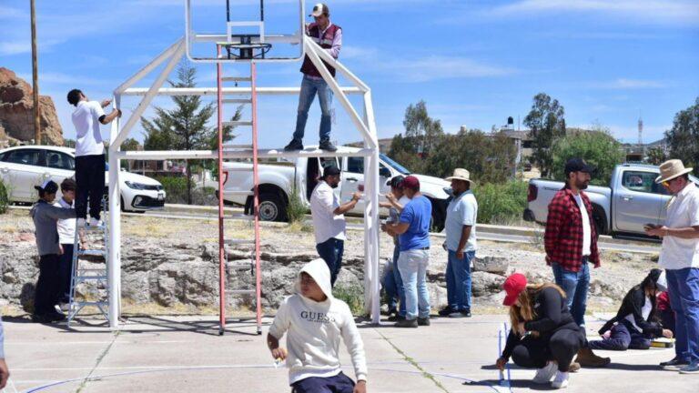 Zacatecas impulsa jornada juvenil Tequios en Sombrerete