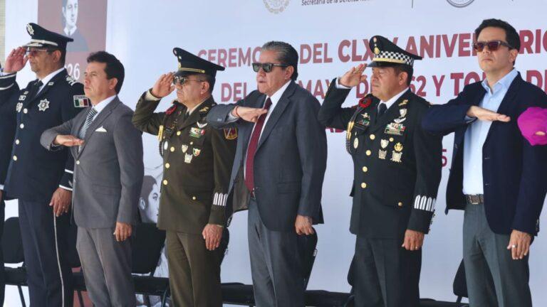 Zacatecas conmemora el 5 de mayo con llamado a la unidad
