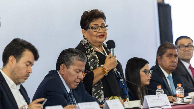Ernestina Godoy reconoce avances de Zacatecas en pacificación